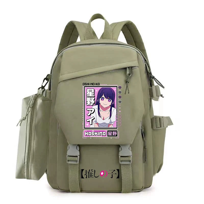 Mochila Oshi No Ko Negra