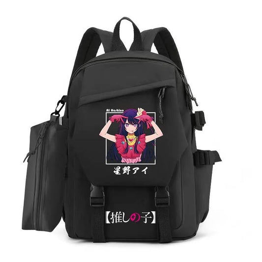Oshi No Ko Backpack Black