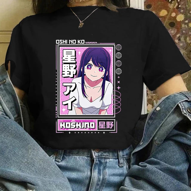 T-shirt Oshi no Ko for women 11