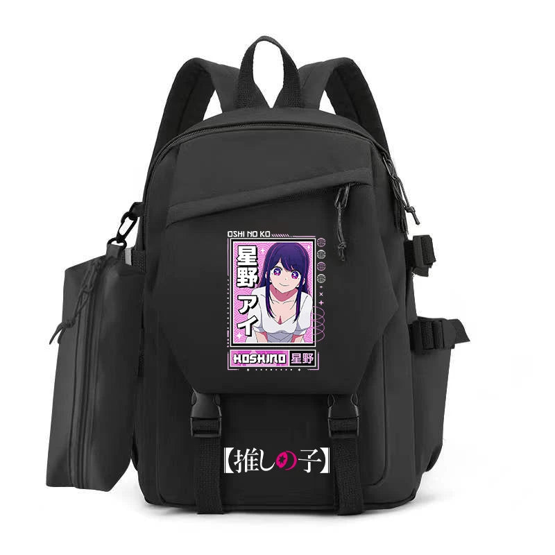 Mochila Oshi No Ko Negra