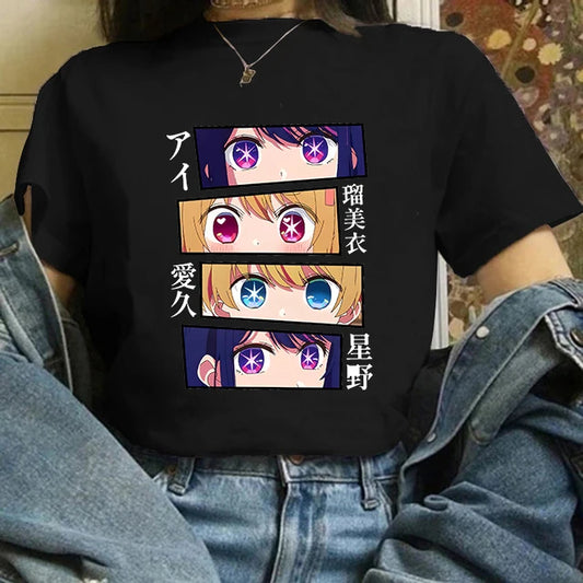 Camiseta Oshi no Ko para mujer 10