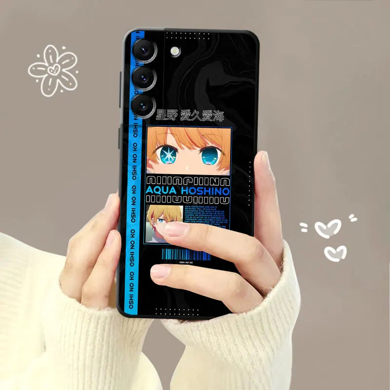 Oshi No Ko Samsung Funda para teléfono Aqua